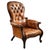 Victorian Leather Armchair, 1880s For Sale - Image 12 of 12