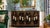 Vintage Chinoiserie Black Lacquer Mother-of-Pearl Four-Door Sideboard For Sale - Image 12 of 12