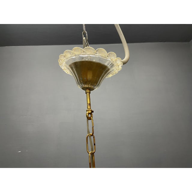 Venetian Murano Glass Chandelier, 1960s For Sale - Image 14 of 18