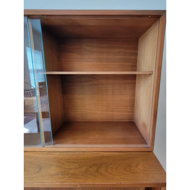 1950s Scandinavian Teak China Cabinet For Sale In Baltimore - Image 6 of 13