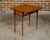 French 19th Century Burlwood Folding Table with Inlaid Accents and Diamond Motif For Sale - Image 10 of 12