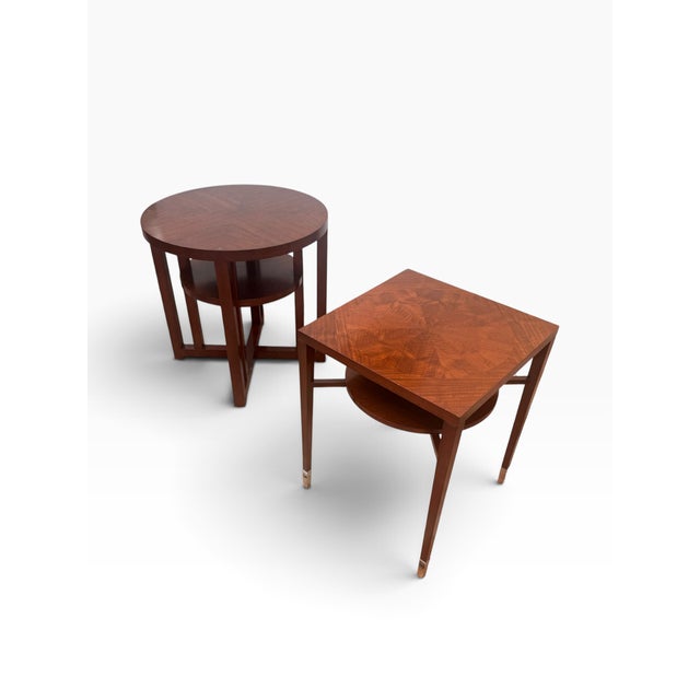 Bolier & Company Kata & Atelier Designer Side Tables by John Black and Michael Vanderbyl - Set of 2 For Sale - Image 10 of 18