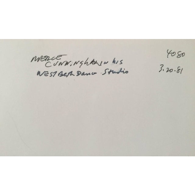 Modern Fred McDarrah, Merce Cunningham 1981, 1981 For Sale - Image 3 of 4