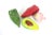 Beautiful set of 4 vibrant paper maché vegetables. Includes garlic, red pepper, green pepper and avocado. Great kitchen or...
