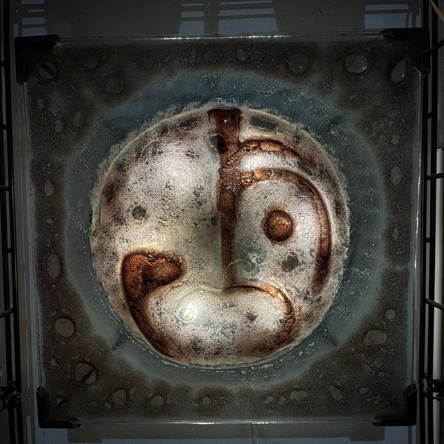 Vintage Murano Glass Wall Lamp from Mazzega, Italy, 1970s For Sale - Image 10 of 18