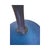 Late 20th Century Art Glass Vase Cobalt Blue & Amethyst Hand Blown Sculptural Glass For Sale - Image 10 of 12
