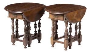 Support Tables, Portuguese, Late 20th Century, Set of 2