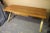 1980s 1980s Walnut and Oak Desk With X Shaped Legs For Sale - Image 5 of 8