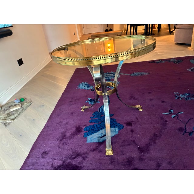 mid century modern side table from the 1960's . nice overall condition with normal wear consistent with age