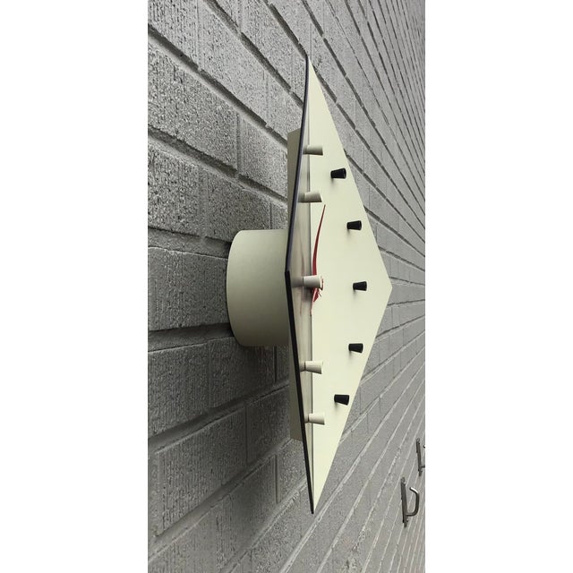 Mid-Century Modern Kite Wall Clock by George Nelson for Howard Miller, Vitra For Sale In Denver - Image 6 of 11