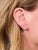 The Virgil Village: 1.96 Carat Total Weight Diamond Stud Earrings in Platinum Martini Settings, 2 Pieces For Sale - Image 9 of 10