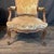 1960s Louis XV Carved Armchairs With Cut Velvet Mohair Upholstery -a Pair For Sale - Image 5 of 12