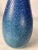 Blue Mid 20th Century Vallauris, France Blue Pottery Vase by Robert Meynard For Sale - Image 8 of 10