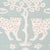 Contemporary Schumacher Woodland Leopard Sisal Wallpaper in Waterblue For Sale - Image 3 of 4