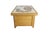 1970s French Oak and Ceramic Coffee Table with Tiles by Monsan Picard, 1970 For Sale - Image 5 of 12