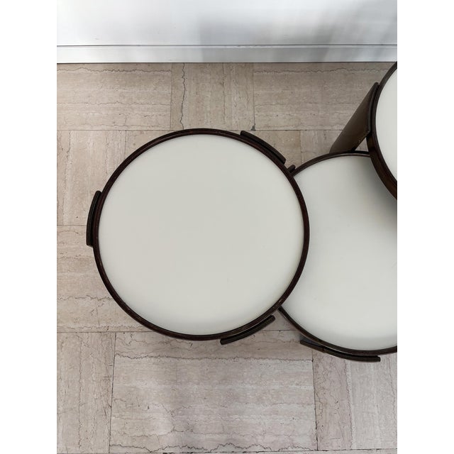 Model 780 Nesting Coffee Tables by Gianfranco Frattini for Cassina, Italy, 1960s, Set of 3 For Sale - Image 11 of 15