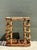 Vintage Rattan and Glass Accent Table For Sale - Image 10 of 14