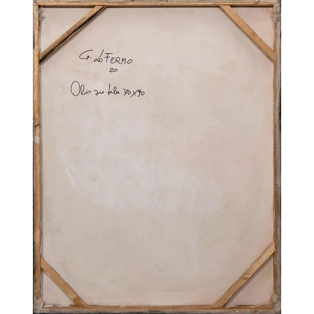 Giorgio Lo Fermo, Homage to Arshile Gorky, 2020, Original Oil on Canvas For Sale - Image 3 of 4