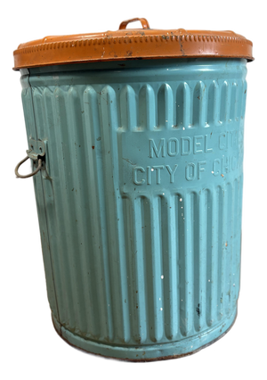 Rare 1960s “Model Cities” Program Trash Can