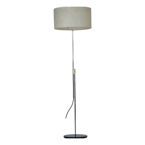 Height-Adjustable Floor Lamp by Stiegler Marbach, 1960s For Sale