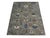 Boho Chic 2005 Oushak Rug, Sage Green and Blue For Sale - Image 3 of 10