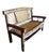 Circa 1980s Large Bamboo Pagoda Lounge Settee and Coffee Table in the Budji Layug Style For Sale - Image 4 of 6