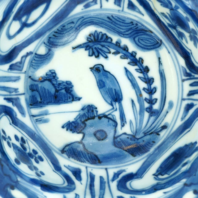 16th Century Chinese Ming Wanli Kraak Ware Bowl 16th Century For Sale - Image 5 of 5