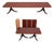 Baker Colonial Williamsburg Mahogany Dining Room Table For Sale