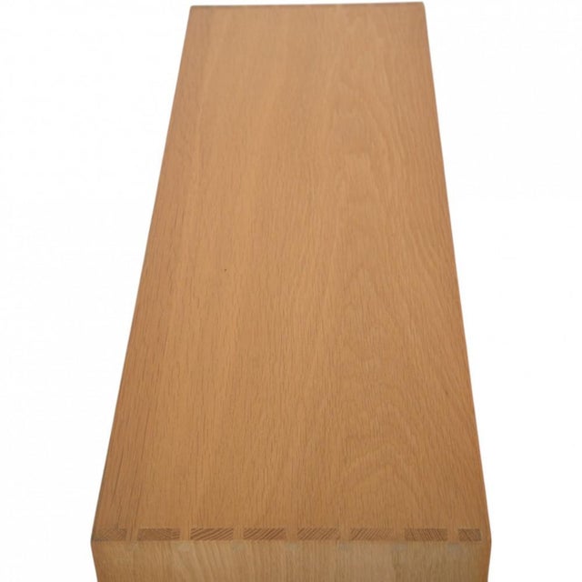 Wood Bookcase in Oak by Mogens Koch, 1980s For Sale - Image 7 of 12