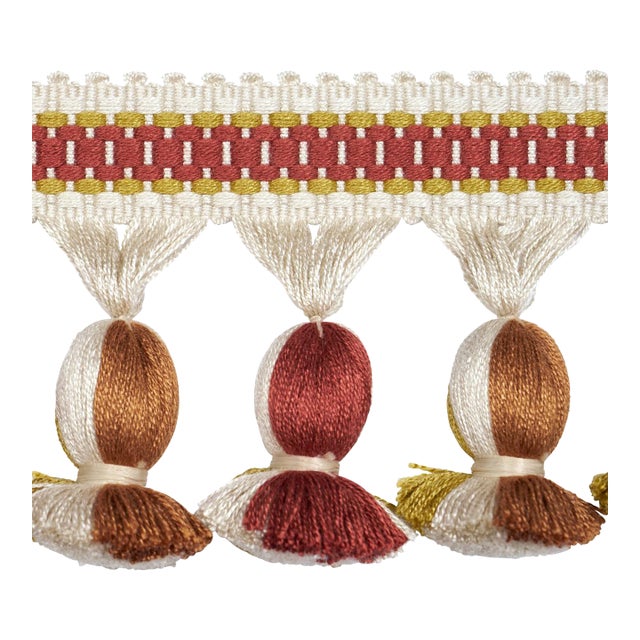 SAMPLE - Schumacher Ali Tassel In Spice For Sale