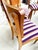 Striped Fabric Chairs, 1950s, Set of 6 For Sale - Image 12 of 16