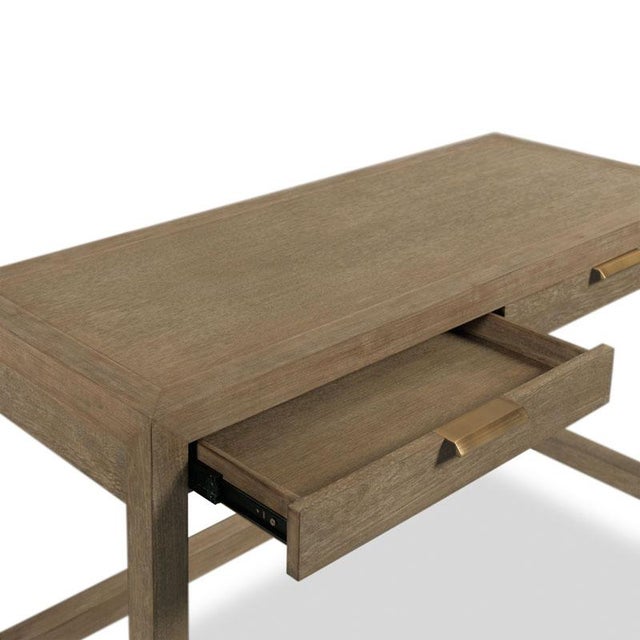 Transitional Woodbridge Furniture Ronan Desk For Sale - Image 3 of 6