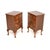 Vintage Burr Walnut Bedside Cabinets, 1930, Set of 2 For Sale - Image 4 of 11