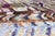 Late 20th Century Vintage Azilal Boucherouite Moroccan Rug, 05'01 X 06'10 For Sale - Image 5 of 10