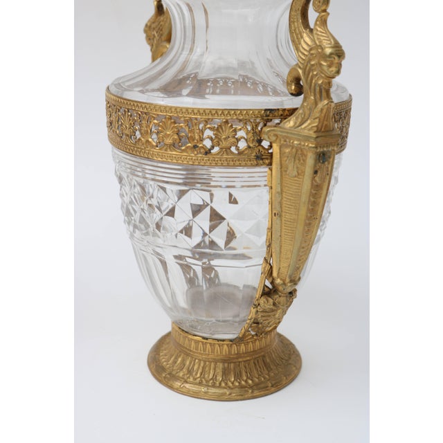 Antique French Empire Style Vases - A Pair For Sale - Image 4 of 11