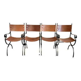 Charleston Forge Legacy Dining Armchairs - Set of 4 For Sale