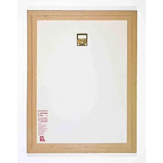 Unknown, Erotic Scenes, Lithograph, Framed, Set of 2 For Sale - Image 5 of 6