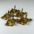 Gold Antique Bronze Furniture Handles, Italy, 1930s, Set of 5 For Sale - Image 8 of 13