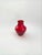 Mid-Century Modern Red Glass Vase in Wave Pattern from Whitefriars, 1950s For Sale - Image 9 of 10