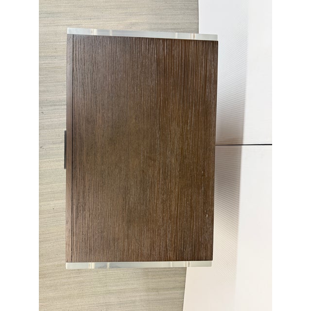 Brownstone Dalton Nightstand, Lucite For Sale - Image 9 of 11