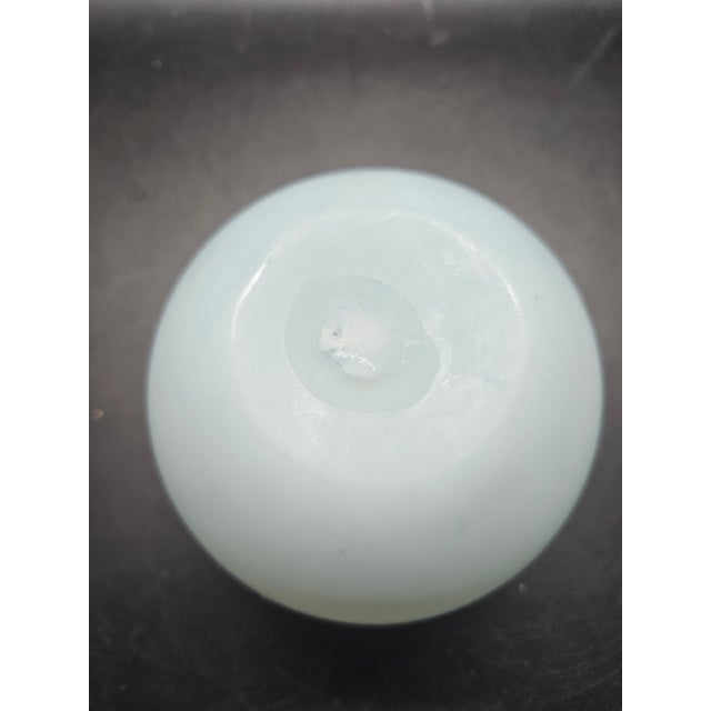 Mid-Century Modern Vintage Fenton Satin Glass Rose Bowl Vase For Sale - Image 3 of 3