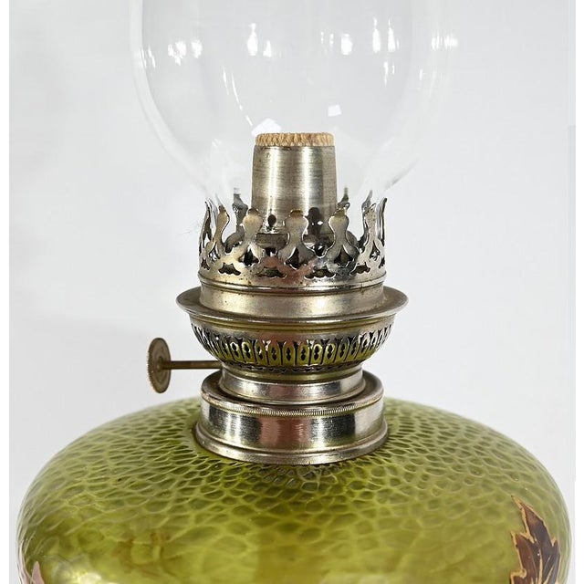 Art Nouveau Oil Lamp, 1900s For Sale - Image 6 of 18