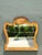 Neoclassical Vintage Burl Wood Marquetry Wall Mirror For Sale - Image 3 of 18