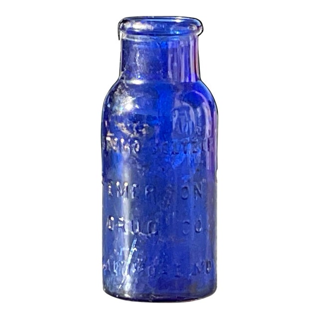 Bromo Seltzer Bottle Circa 1900-1910 For Sale