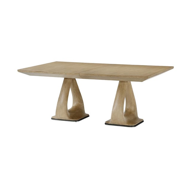 Masterfully crafted from oak, and finished in light blonde finish, this table showcases the natural beauty of the wood...