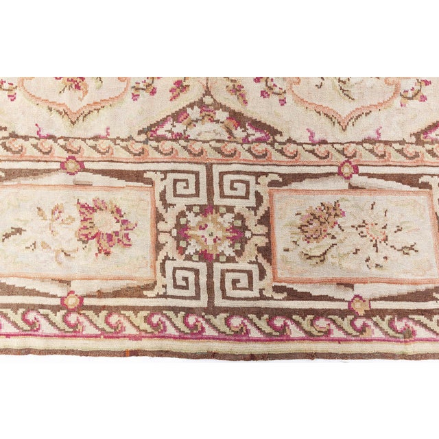 This exquisite 19th-century Bessarabian rug captures the romantic charm and artistic refinement of Eastern European...