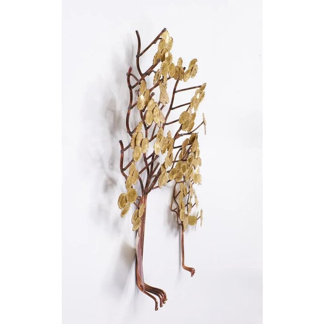 Striking Art wall hangers , two pieces. Hand made by Daniel Dhaseleer well known Belgian Artist. These pieces are in the...