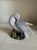Pair of Vintage Plumage Fantasy Toyo Hand-Painted Ceramic Dove Figurines For Sale - Image 4 of 7