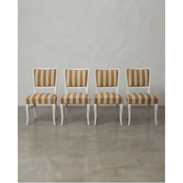 Vintage Dining Chairs, 1930s, Set of 8 For Sale - Image 3 of 6
