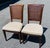 Vintage 1960s Drexel Heritage Mahogany Oval Dining Table & 4 Cane Back Chairs For Sale - Image 11 of 13